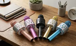 Kids 4-in-1 Portable KTV Karaoke Microphone
