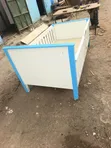 White and Blue Toddler Bed - 3