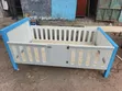 White and Blue Toddler Bed - 4