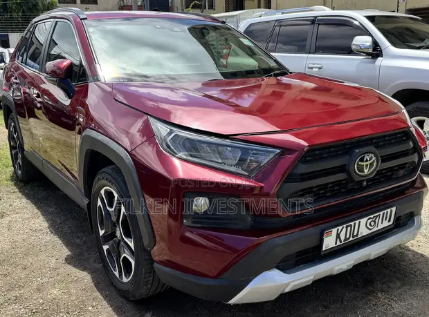 2020 Toyota RAV4 XLE Premium AWD Burgundy - 1