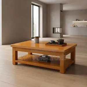 Executive Modern Coffee Table with Storage