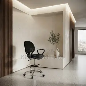 Office Chair: Clerical Mid Backrest Fabric Receptionist Seat