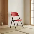 Plastic Armless Office Chairs for Home & Outdoor Use - 1