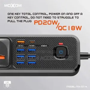 Moxom MX-ST14 12-in-1 Power Strip Extension