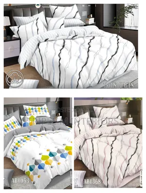 Seti ya Duvet Cover Vipande 6x7 - Muundo wa Kisasa wa Jimmy