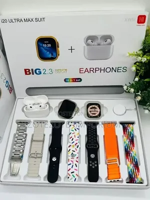 I20 Ultra Max 10-in-1 Smartwatch