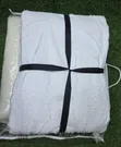 Tufted Duvet Cover Set - Nyeupe - 4