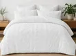 Tufted Duvet Cover Set - Nyeupe - 5