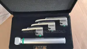 Miller Laryngoscope ya Neonatal ya Stainless Steel (Ukubwa 00, 0, 1)