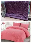 Premium Flannel Duvet Set - 6x7ft, 4pcs - 2