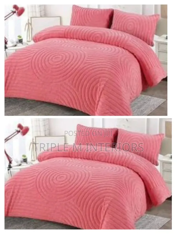 Premium Flannel Duvet Set - 6x7 ft, 4 Pcs - 1