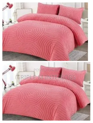 Premium Flannel Duvet Set - 6x7 ft, 4 Pcs