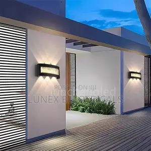 Taa ya Ukutani ya Kisasa ya LED Isiyo na Maji - Aluminium
