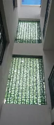 Artificial Flower Plants Fence ya Balcony ya Faragha kwa Mita - 1