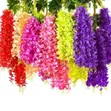 Artificial Wisteria Flowers | Hanging Wisteria for Hotels, Offices, Homes - 1