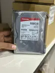 Toshiba 500GB 3.5" Internal Hard Drive ya Kompyuta ya Mezani SATA - 2