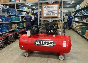 AICO Japan Belt-Driven 500L Air Compressor ya Umeme