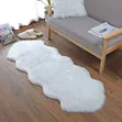Fluffy Bedside and Dashboard Rugs - Black - 2