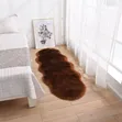 Premium Faux Fur Fluffy Bedside Mats - 2