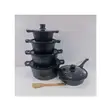 Bosch 11pc Cookware Set Isiyo na Gundi na Vifuniko vya Silicone - 2