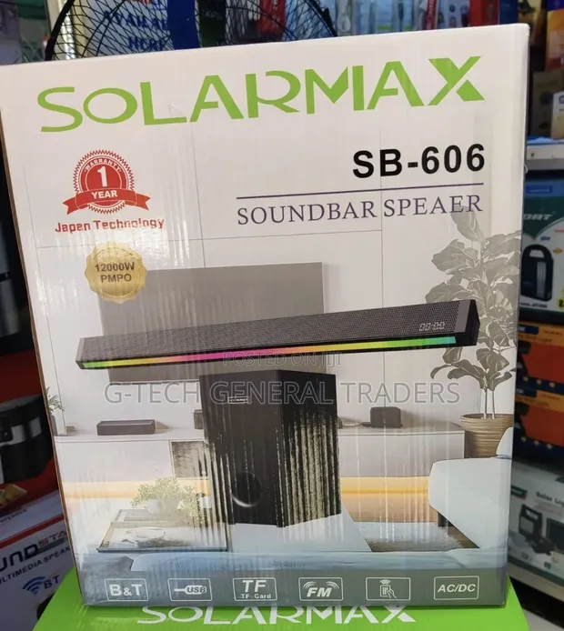 Solarmax SB-606 Soundbar System - 1