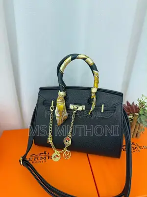 Hermes-Inspired Top Handle Bag Set