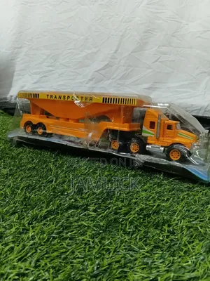 Treni ya Lori Kubwa ya Kuchezea - Friction Drive