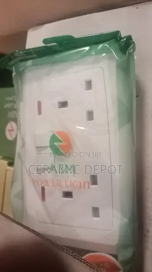 ITC 13A Double Switch Socket with Neon