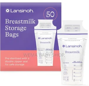 50pcs Lansinoh Breastmilk Storage Bags