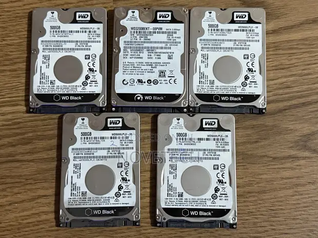 Western Digital 500GB 2.5" SATA III HDD - 1