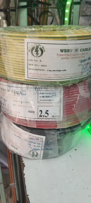 West Cable 2.5mm Single Core Copper