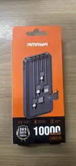 Amaya APB-P119 10,000mAh Power Bank na Cables Zilizojengewa Ndani - 3