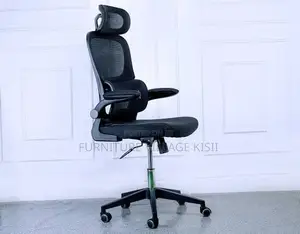 Ergonomic Mesh Office Chair with Flip Arms
