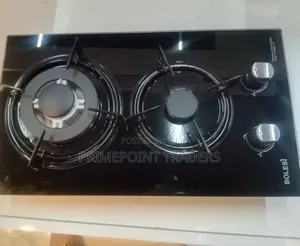 Bolesi 2-Burner Built-in Gas Hob - Tempered Glass