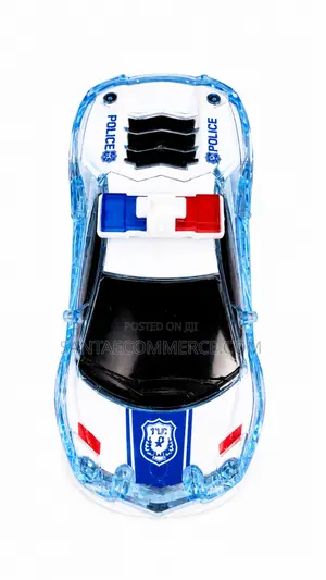 Kituu cha Kuchezea cha Gari la Polisi la Mini Racing