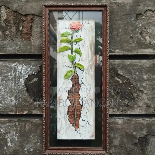 Wall Art - Rose Sculpture - 1