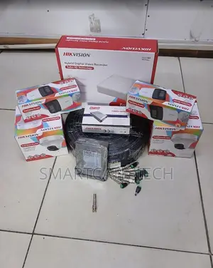Hikvision 4CH CCTV Kit - Full Color Cameras with 2-Way Audio