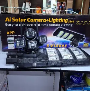 Kamera ya AI ya Solar 4G ya Lens Tatu ya PTZ yenye Nguvu ya 450W