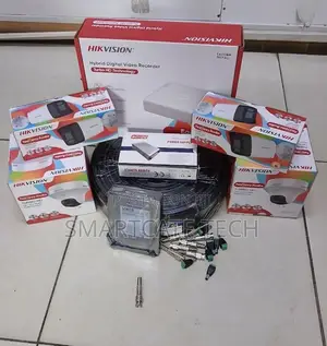 Mfumo wa Kamera 4 Channel Hikvision | Full Color + Audio