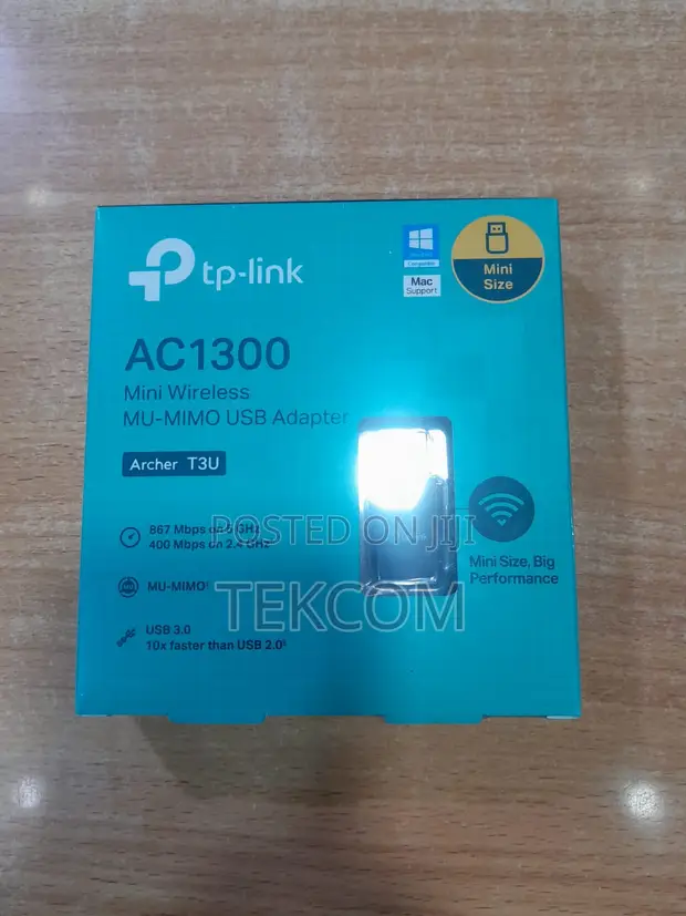 TP-Link Archer T3U AC1300 Mini Wireless USB Adapter - 1