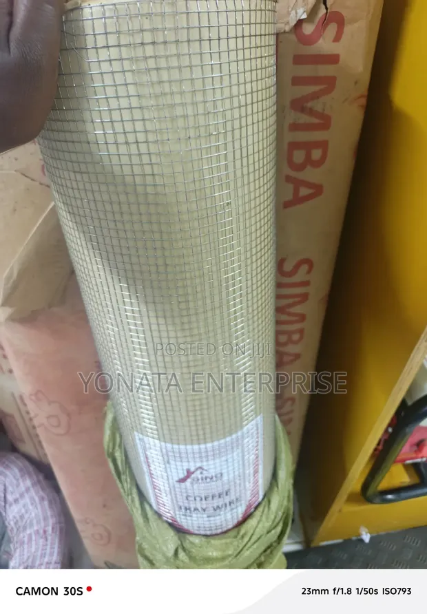 Heavy Duty Galvanized Coffee Tray Roll Wire Mesh - 1