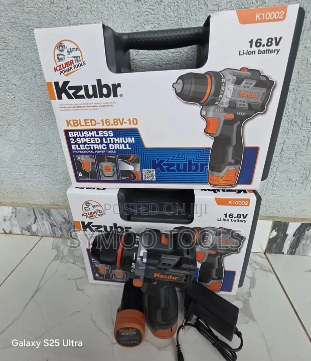 Kzubr 16.8V Brushless Cordless Drill - 1