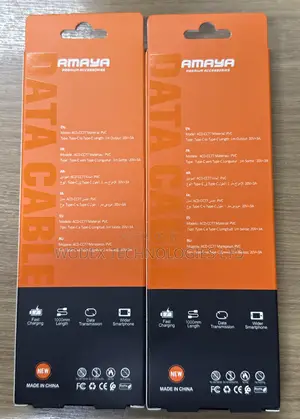 Amaya 60W Type-C hadi Type-C Fast Data Cable (1 Meter)