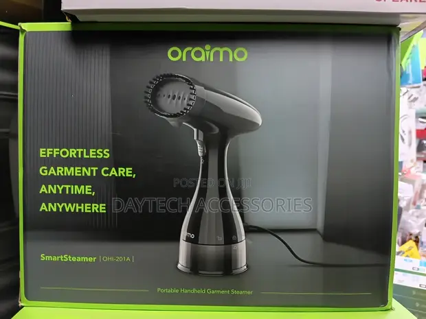 Oraimo SmartSteamer OHI-201A 1500W Mashine ya Kusafishia Nguo Mkono - 1