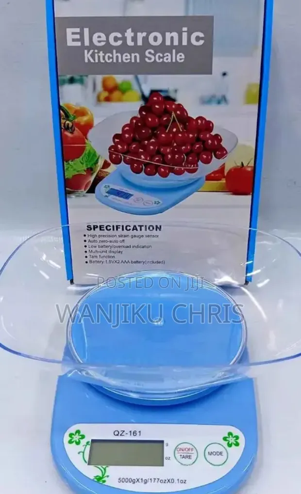 Kiwango cha Jikoni cha Kielektroniki chenye Bakuli - 1