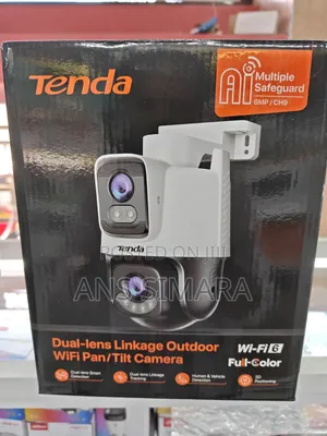 Tenda 6MP Dual Lens Kamera ya Nje ya Usalama