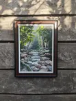 Nature Stream Original Painting Art - 2