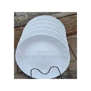 Luminarc Classic White Square Plates Set (6 PCS)