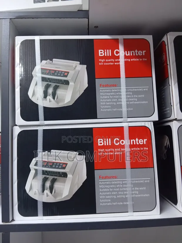 Automatic Bill Counter with UV/MG Sensors - 1