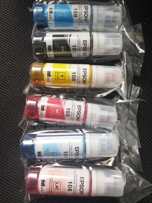 Seti ya Chupa za Wino za Epson 108 EcoTank (6)
